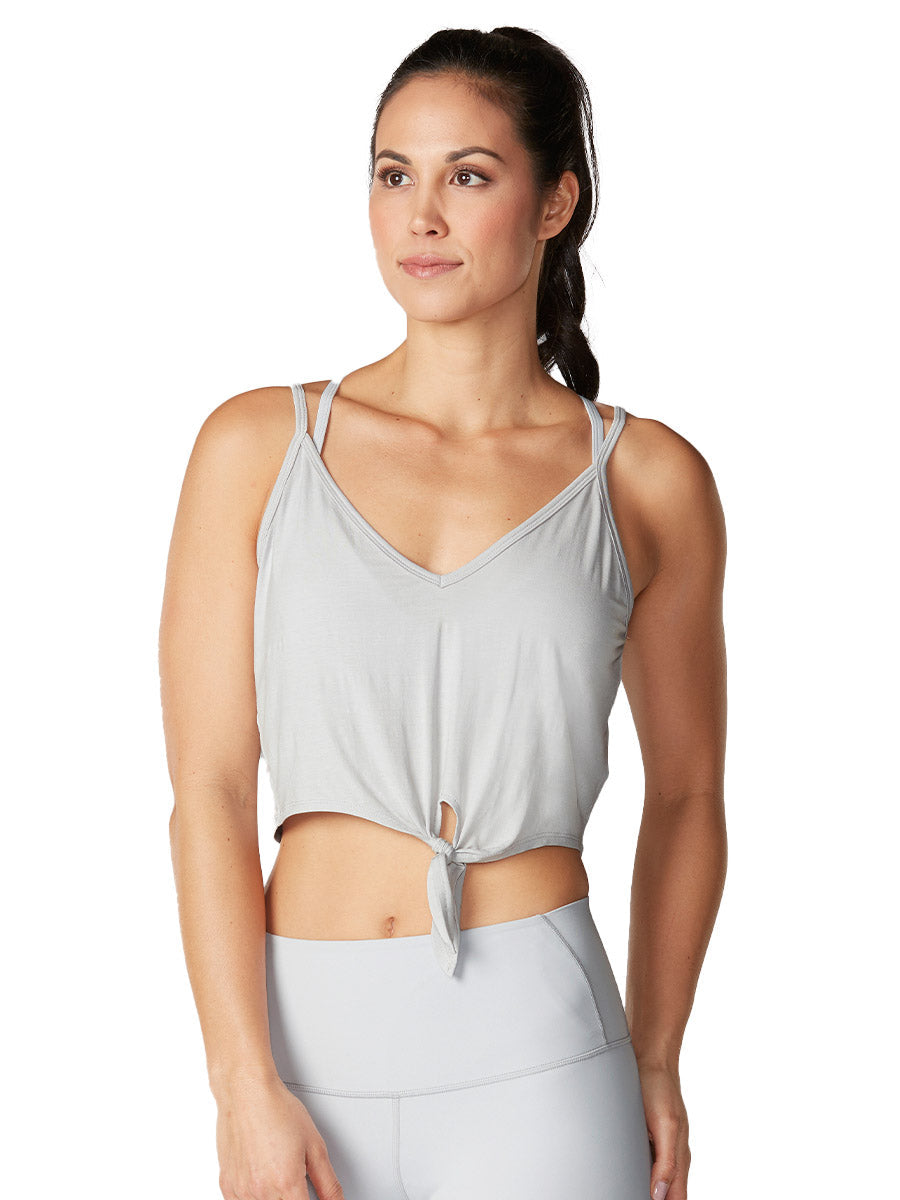 77%OFF[SALE][TAVI] タイフロント タンク ／ Tie Front Tank ヨガ トップス ピラティス タンク 吸汗 速乾[DRT][SS2412]