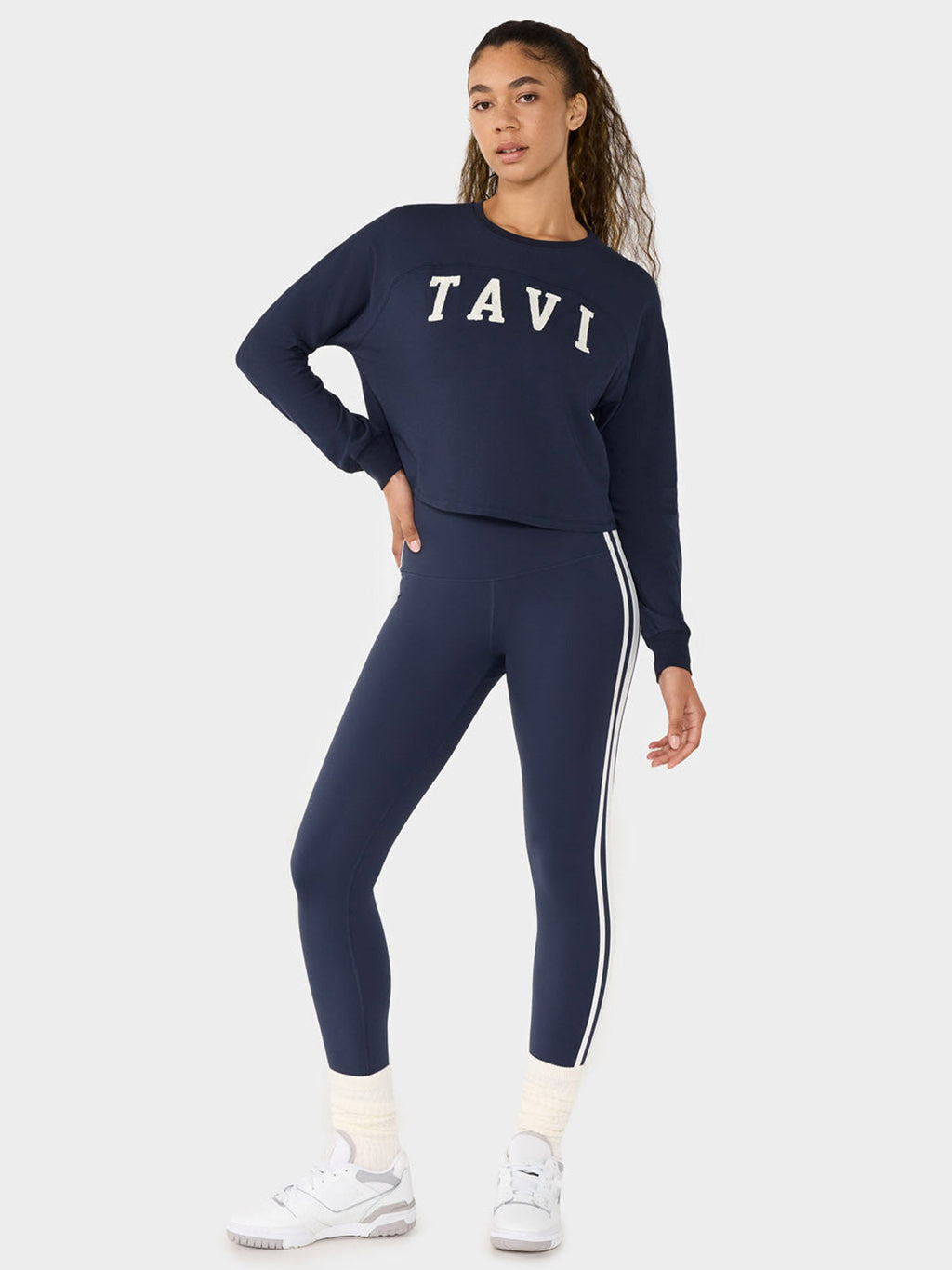 [TAVI] ロングスリーブ ラグラン Long Sleeve Raglan ／タビ レディース  トップス 長袖 ヨガ ピラティス TOESOX 26SS