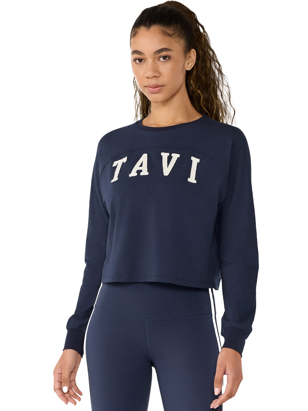 [TAVI] ロングスリーブ ラグラン Long Sleeve Raglan ／タビ レディース  トップス 長袖 ヨガ ピラティス TOESOX 26SS
