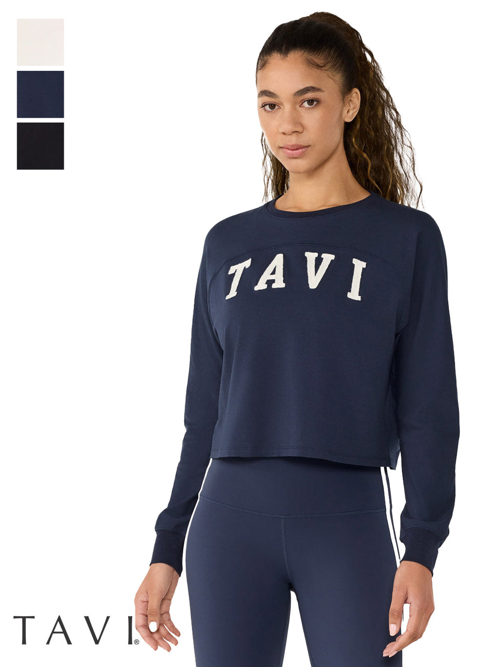 [TAVI] ロングスリーブ ラグラン Long Sleeve Raglan ／タビ レディース  トップス 長袖 ヨガ ピラティス TOESOX 26SS