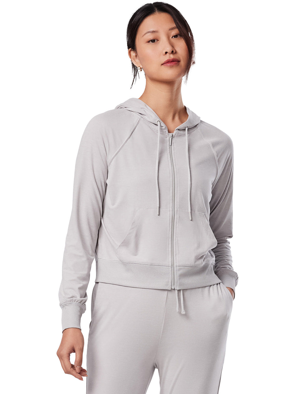 [TAVI] ソフトTec ジップフーディー SoftTec Zip Hoodie ／ タビ レディース  トップス フーディ パーカー ヨガ ピラティス TOESOX 26SS