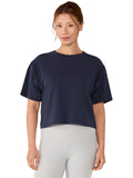 [TAVI] モーション Tee タビ レディース  トップス 半袖 ショート丈 クルーネック 26SS
