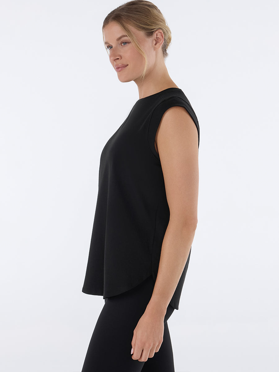 [限定SALE][TAVI] キャップスリーブ クルーネック Tee タビ レディース  トップス 通気性 吸湿 速乾 26FW_D1 TOESOX
