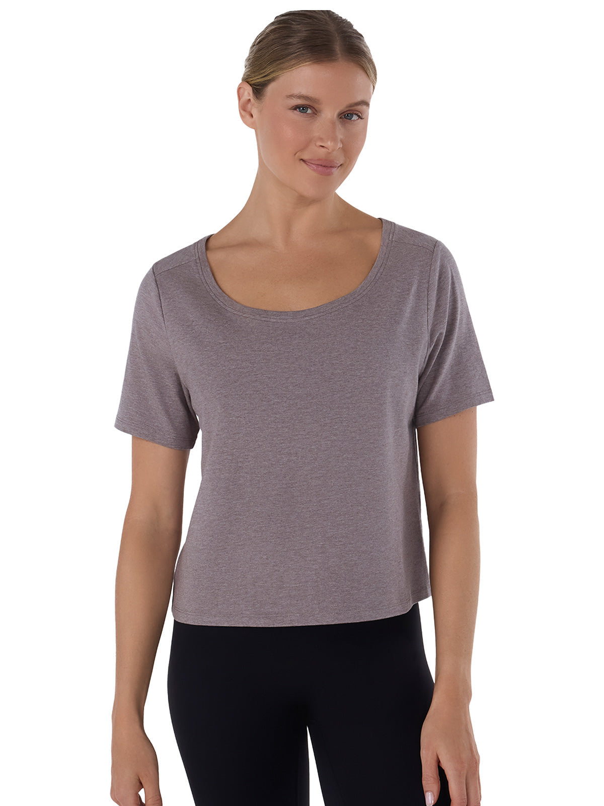 [TAVI] ワイド スクープネック Tee Wide Scoop N Tee タビ レディース  トップス 半袖 ショート丈 クルーネック TOESOX 26FW D1
