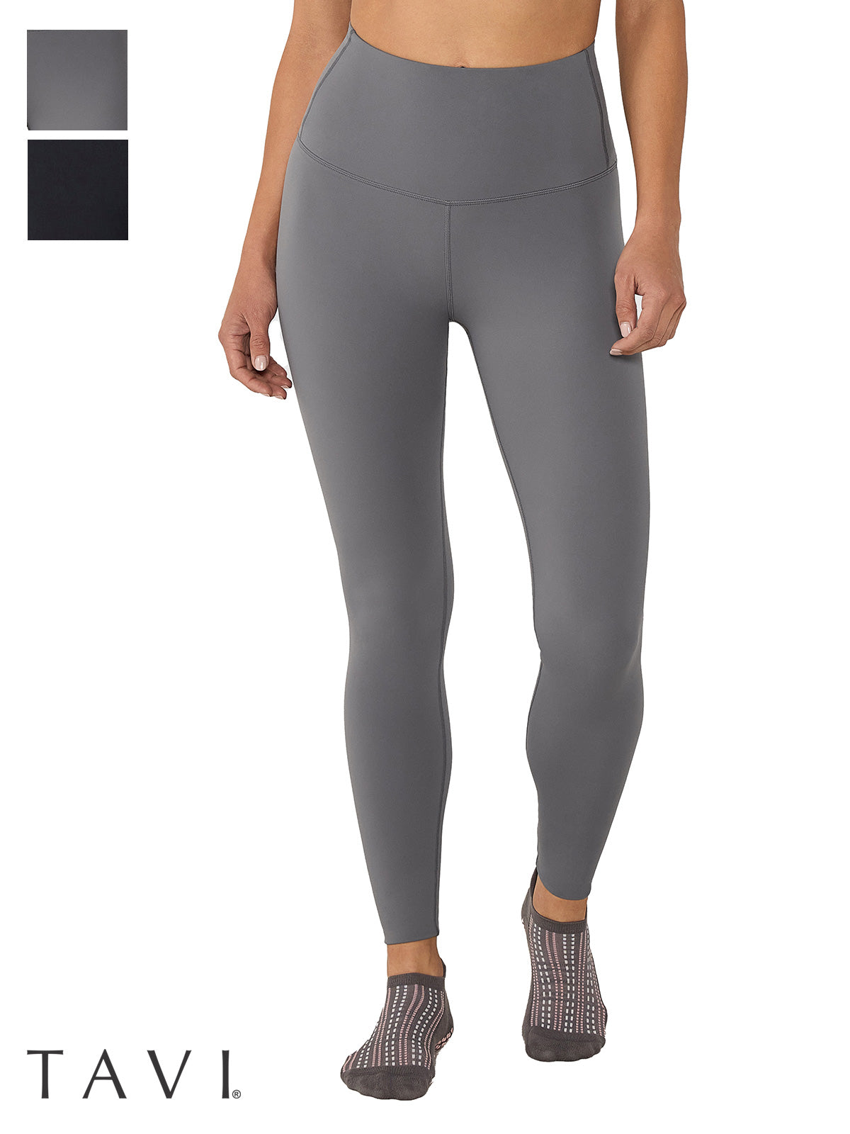 [TAVI] ハイウエスト レギンス HIGH WAISTED LEGGINGS／ ヨガ ボトムス ピラティス ヨガパンツ 美脚 美尻 体型カバー 26SS_D2