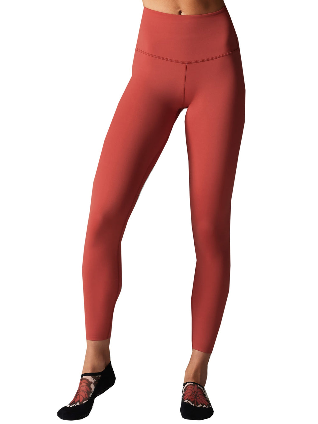 [TAVI] ハイウエスト 7分丈 レギンス HIGH WAISTED LEGGINGS／ヨガ ボトムス ピラティス ヨガパンツ 美脚 美尻 体型カバー 26SS_D3