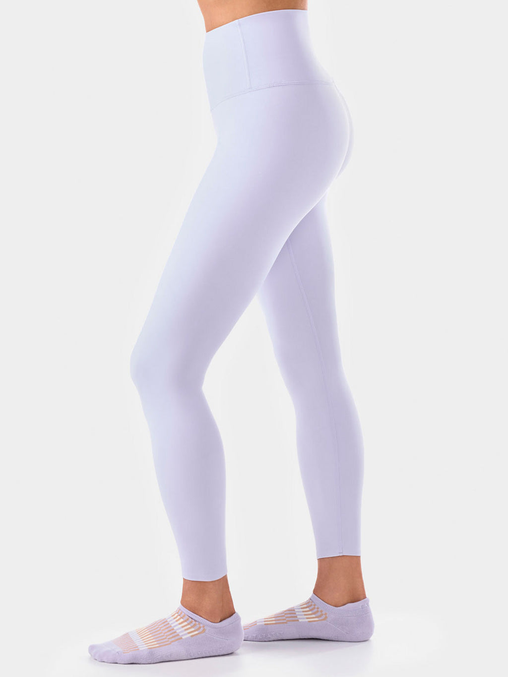 [限定SALE][TAVI] ハイウエスト 7分丈 レギンス HIGH WAISTED LEGGINGS／ヨガ ボトムス ピラティス ヨガパンツ 美脚 美尻 体型カバー 26SS_D3 [EX]