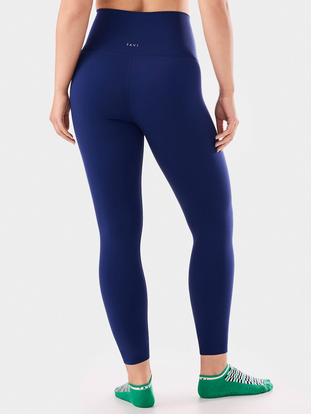 [限定SALE][TAVI] ハイウエスト 7分丈 レギンス HIGH WAISTED LEGGINGS／ヨガ ボトムス ピラティス ヨガパンツ 美脚 美尻 体型カバー 26SS_D3 [EX]