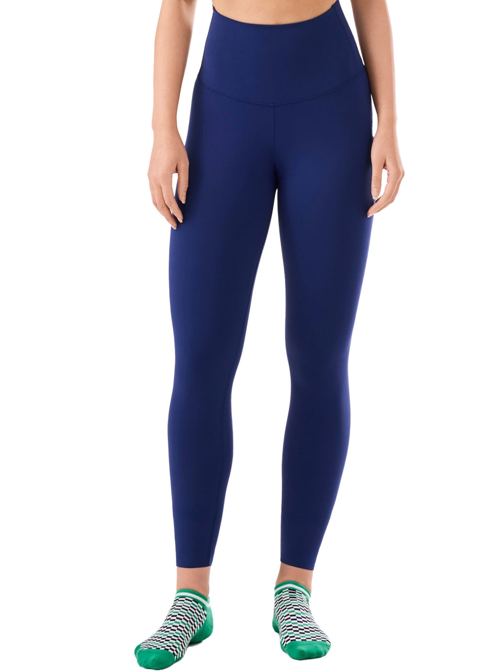 [限定SALE][TAVI] ハイウエスト 7分丈 レギンス HIGH WAISTED LEGGINGS／ヨガ ボトムス ピラティス ヨガパンツ 美脚 美尻 体型カバー 26SS_D3 [EX]