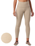 [限定SALE][TAVI] ハイウエスト 7分丈 レギンス HIGH WAISTED LEGGINGS／ヨガ ボトムス ピラティス ヨガパンツ 美脚 美尻 体型カバー 26SS_D3 [EX]
