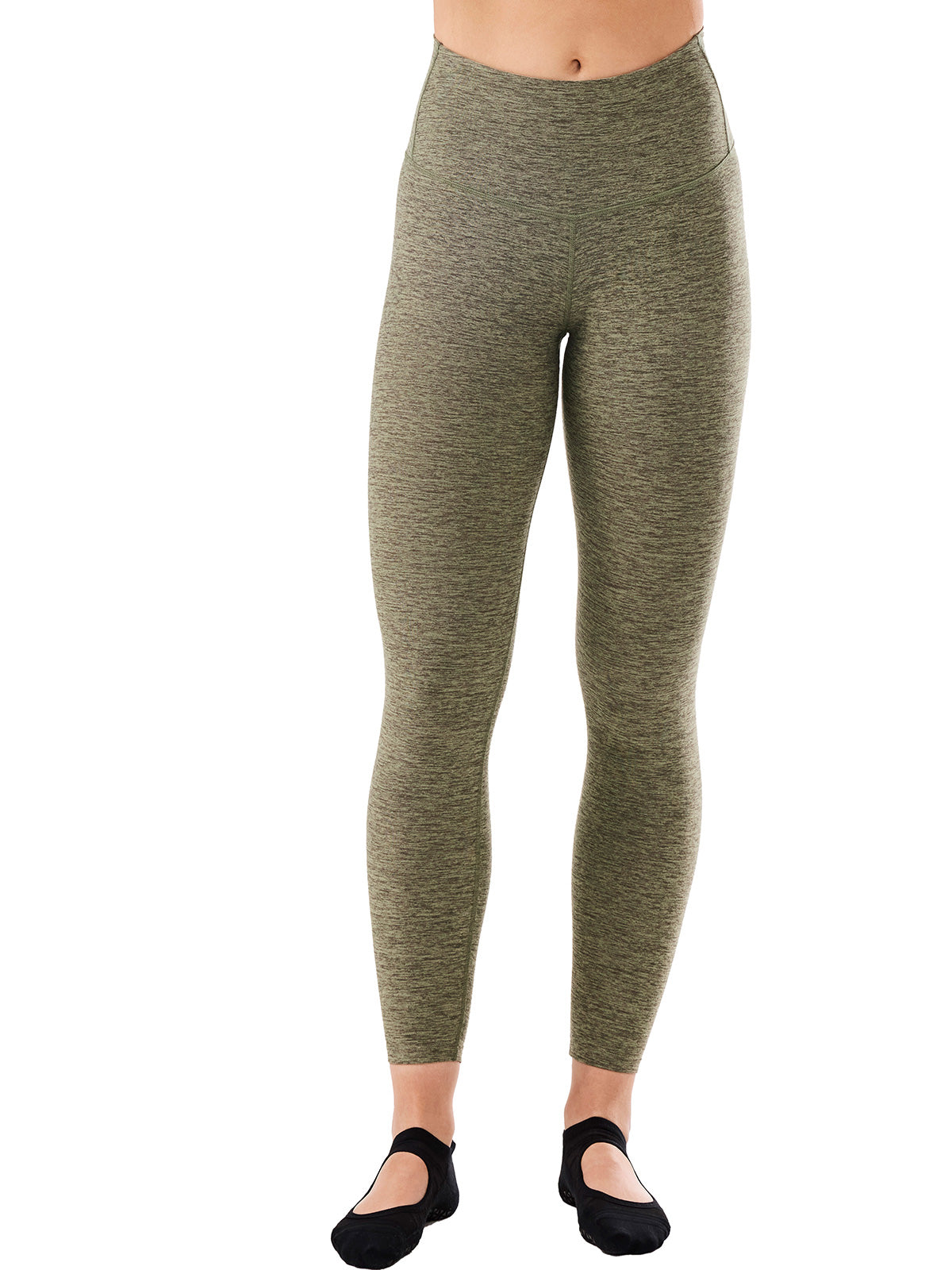 [TAVI] TaviCloud ハイウエスト 7/8タイトレギンス タビ レディース  ボトムス ヨガウェア 7分丈 ハイウエスト 26SS