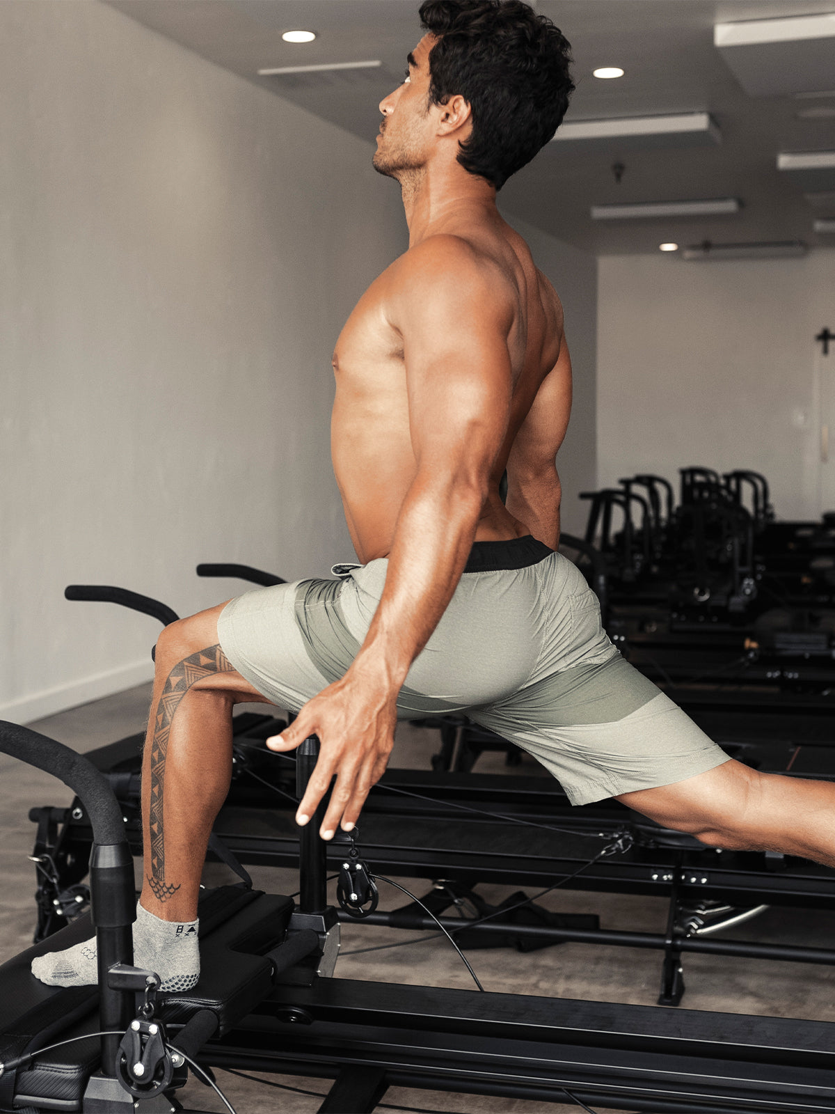 [SALE][BASE33] メンズ グリップ ソックス LOW RISE ローライズ／ トレーニング ジム フィットネス 滑り止め付 靴下 2602