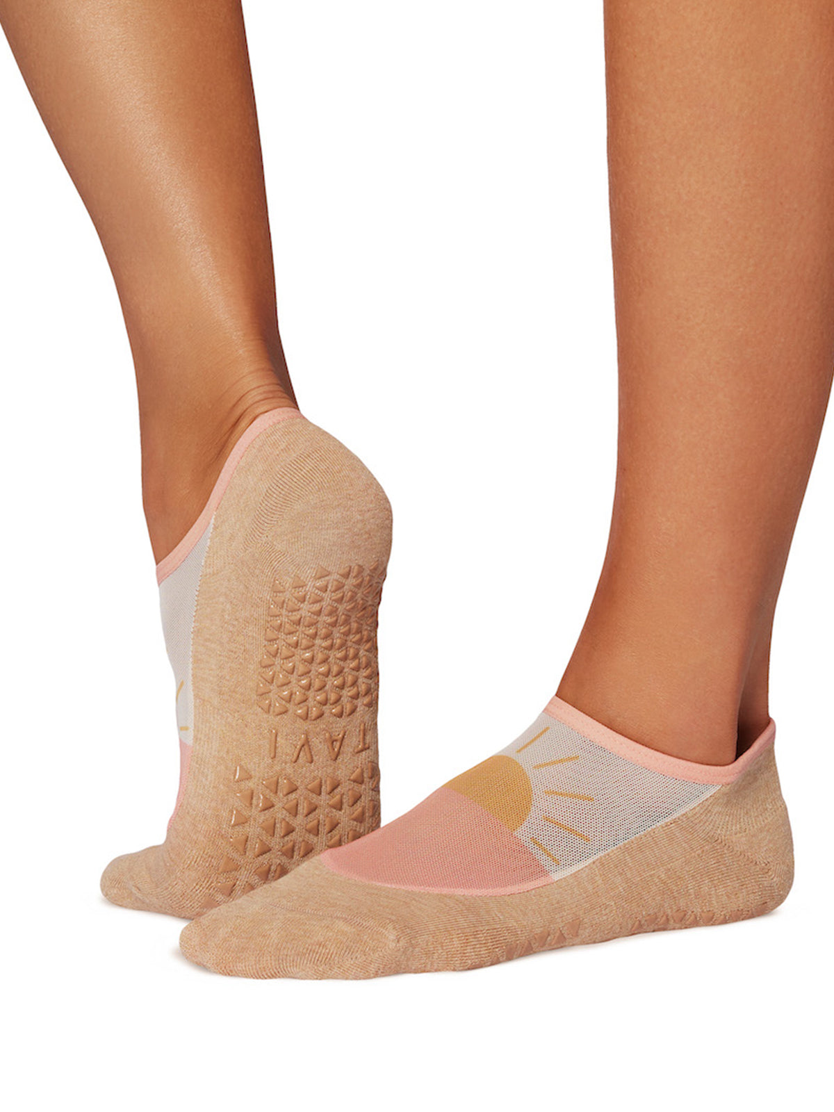 [TAVI] Maddie マディー グリップ ソックス ／ ヨガ ピラティス 滑り止め付 靴下 25SS_D3