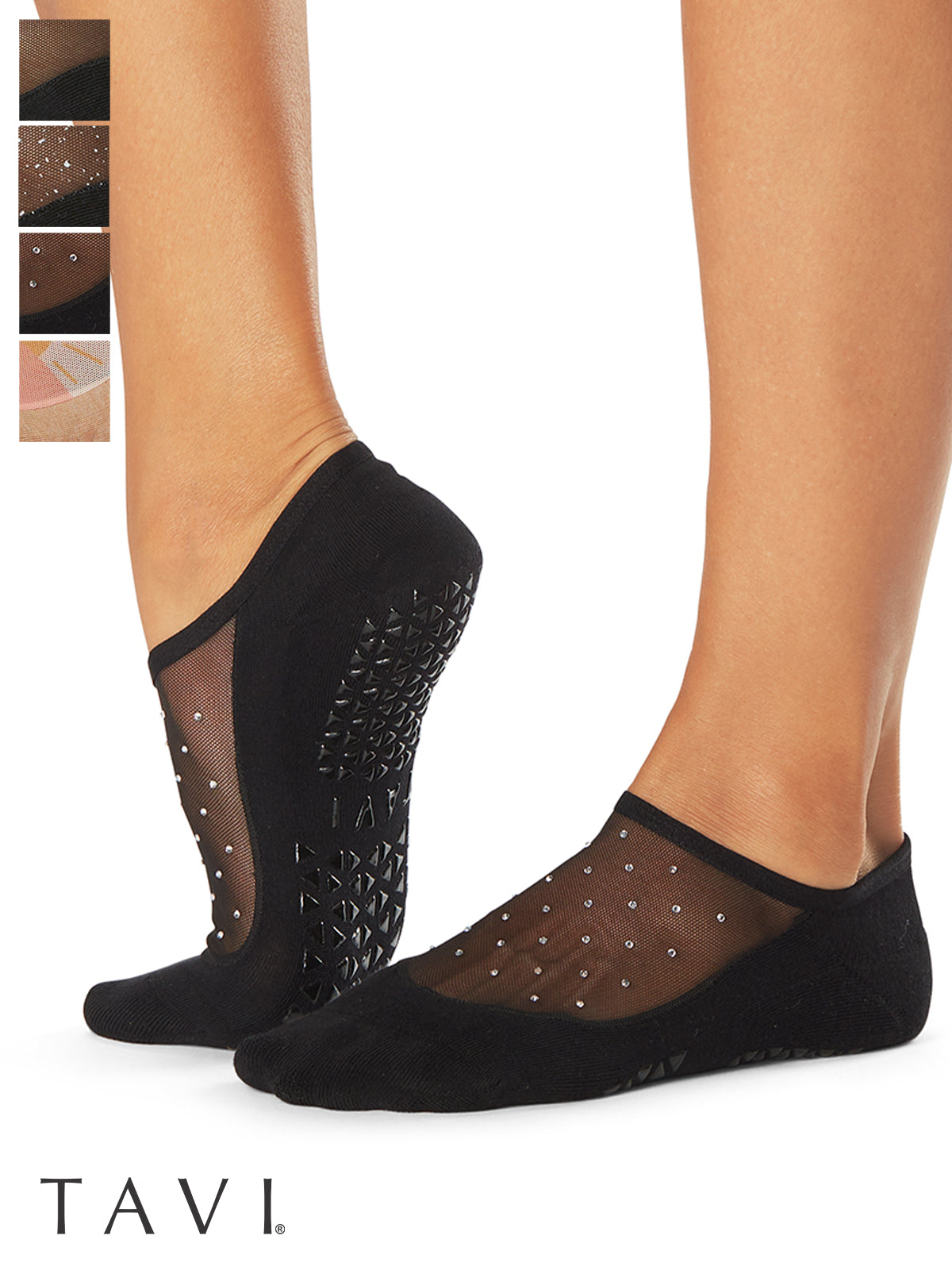 [TAVI] Maddie マディー グリップ ソックス ／ ヨガ ピラティス 滑り止め付 靴下 25SS_D3