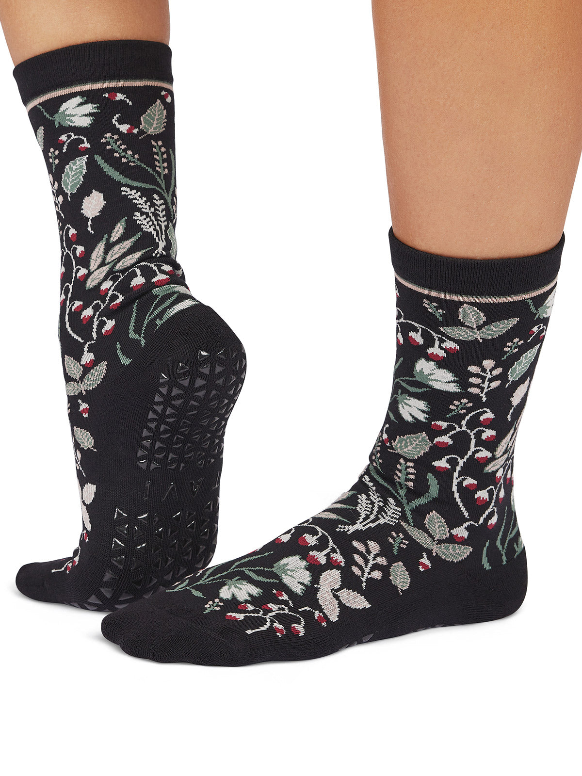 [TAVI] Jess ジェス グリップ ソックス ／ ヨガ ピラティス 滑り止め付 靴下 25FW_D3