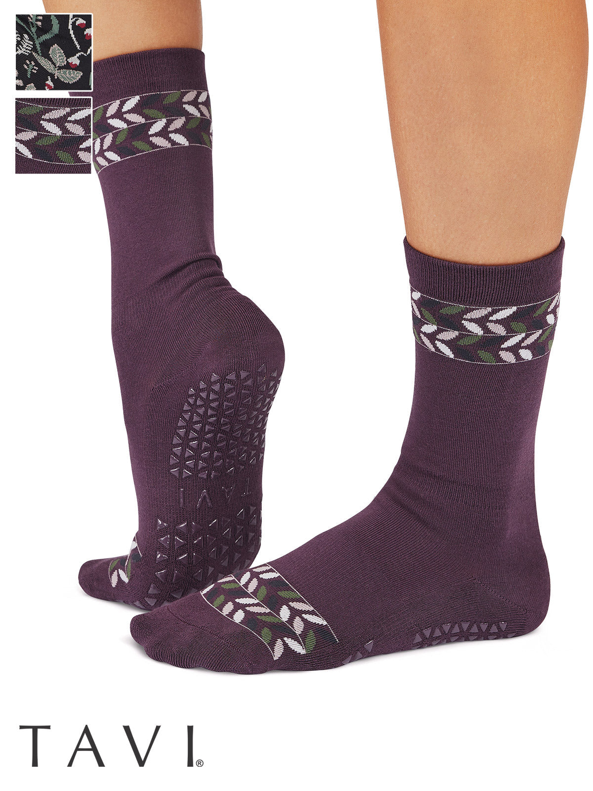 [TAVI] Jess ジェス グリップ ソックス ／ ヨガ ピラティス 滑り止め付 靴下 25FW_D3