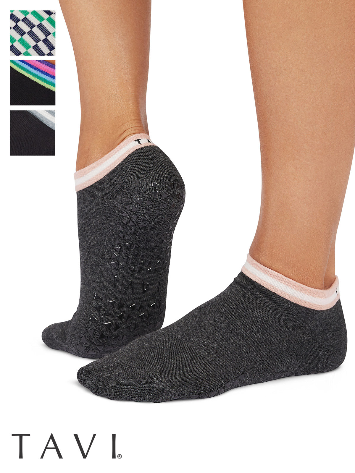 [TAVI] Cora コーラ グリップ ソックス ／ ヨガ ピラティス 滑り止め付 靴下 25FW_D2