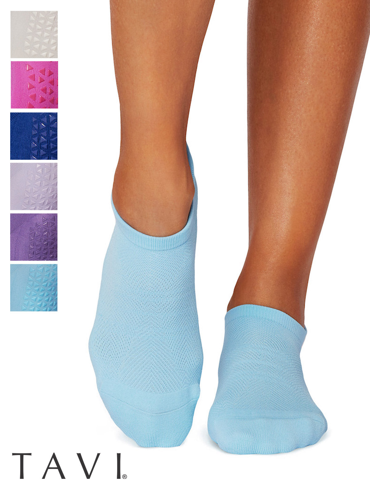 [TAVI] Savvy Tec サヴィ グリップ ソックス ／ ヨガ ピラティス 滑り止め付 靴下 25SS_D3